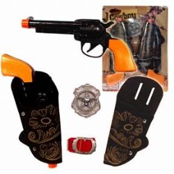 *24 ENSEMBLE DE PISTOLETS COWBOY